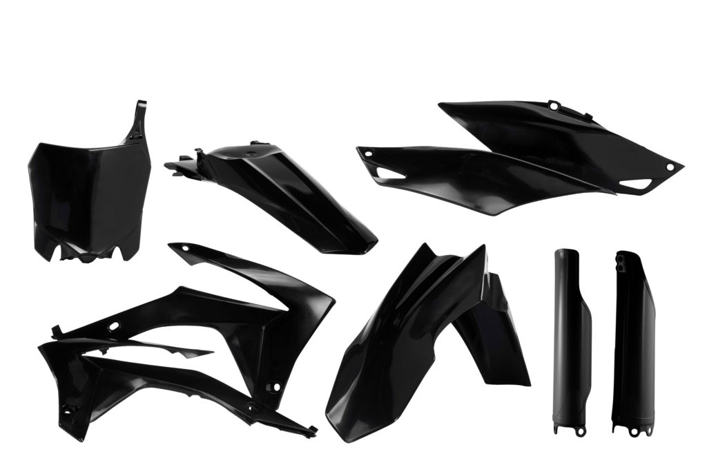 ACERBIS CRF250R 2014-2017, CRF450R 2013-2016 BLACK Plastic Kit