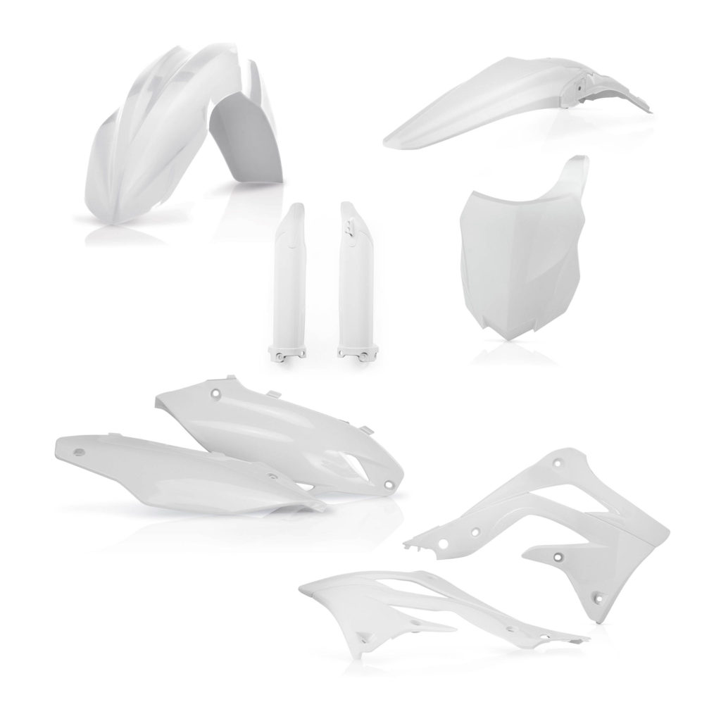 ACERBIS KX450F 2013-2015 WHITE Plastic Kit – Split Designs Co