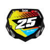 BOX 'CHECKERS' BMX PLATE DECAL