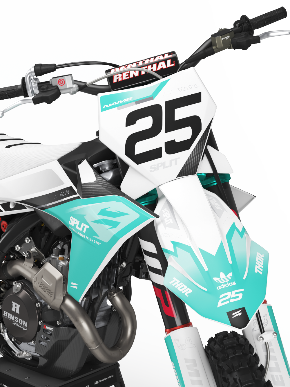 PULSE AIR TEAL Graphics Kit for KTM's – Designs Co
