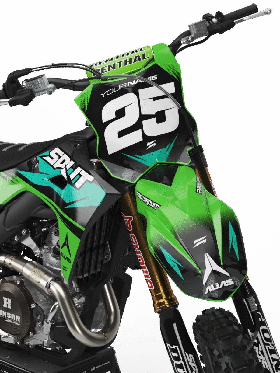 COMBAT Graphics Kit for Kawasaki's