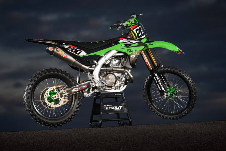 FORGE GREEN Graphics Kit for Kawasaki's