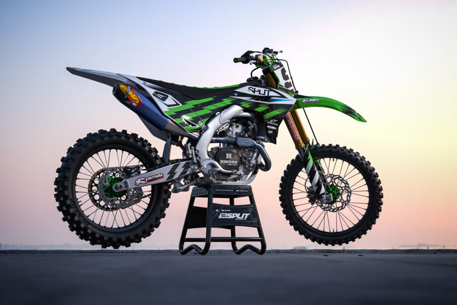 REVISE GREEN Graphics Kit for Kawasaki's