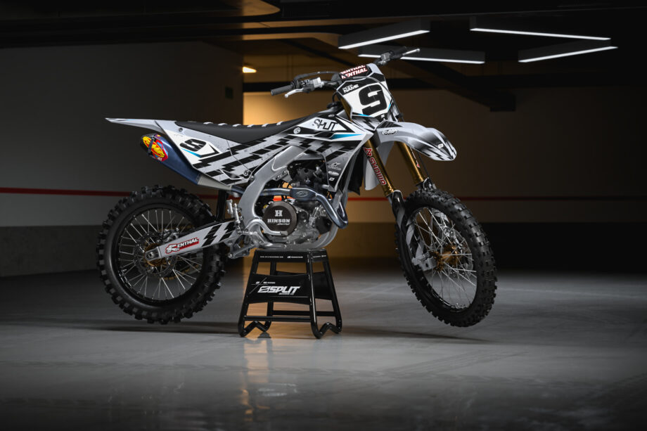 REVISE GREY Graphics Kit for Kawasaki's
