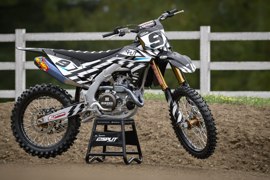 REVISE WHITE Graphics Kit for Kawasaki's