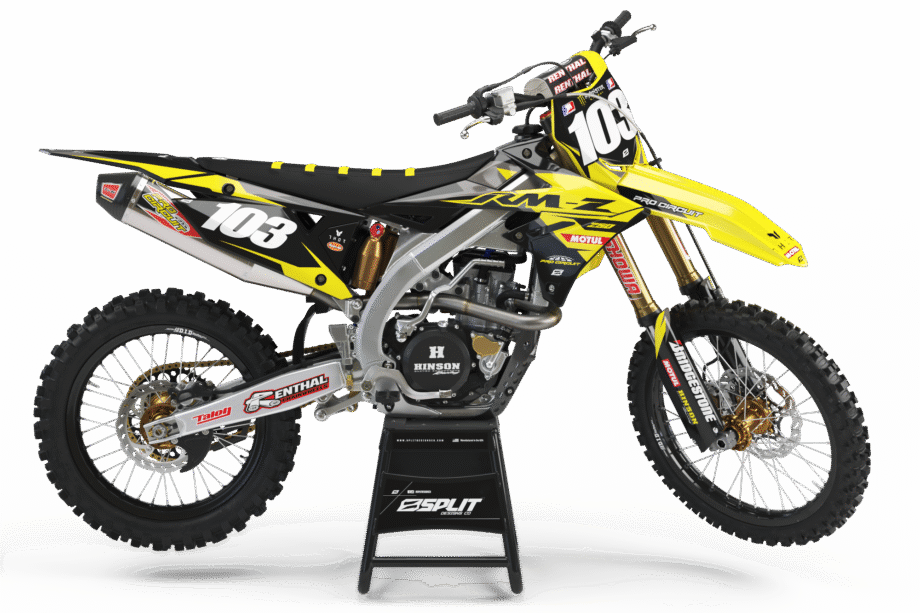 PRODIGY GREY Graphics Kit for Suzuki's