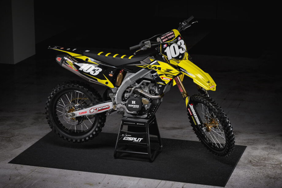 PRODIGY GREY Graphics Kit for Suzuki's