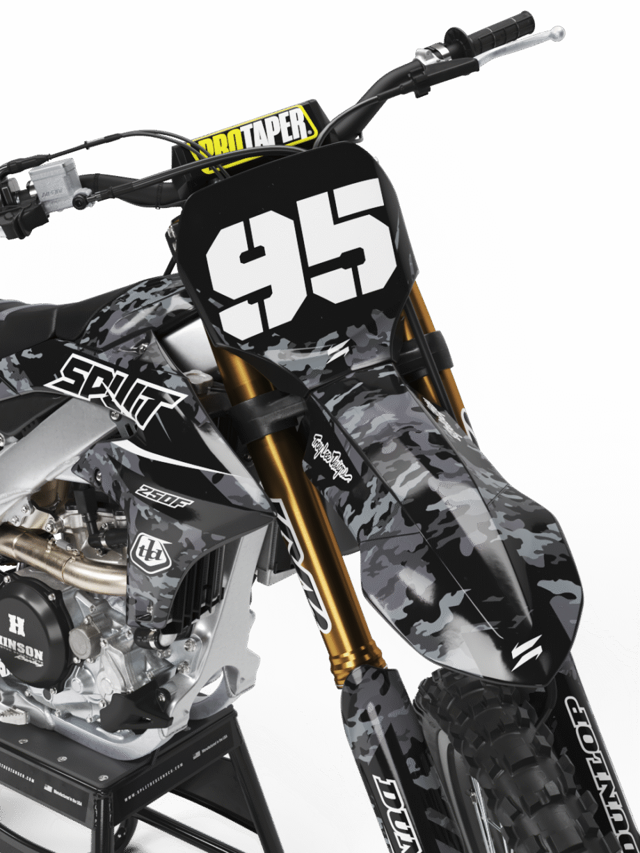 STEALTH CAMO Graphics Kit for Yamaha's