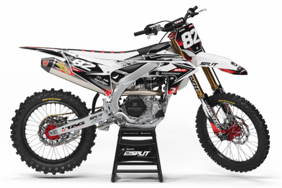 ELECTRODE WHITE Graphics Kit for Yamaha's