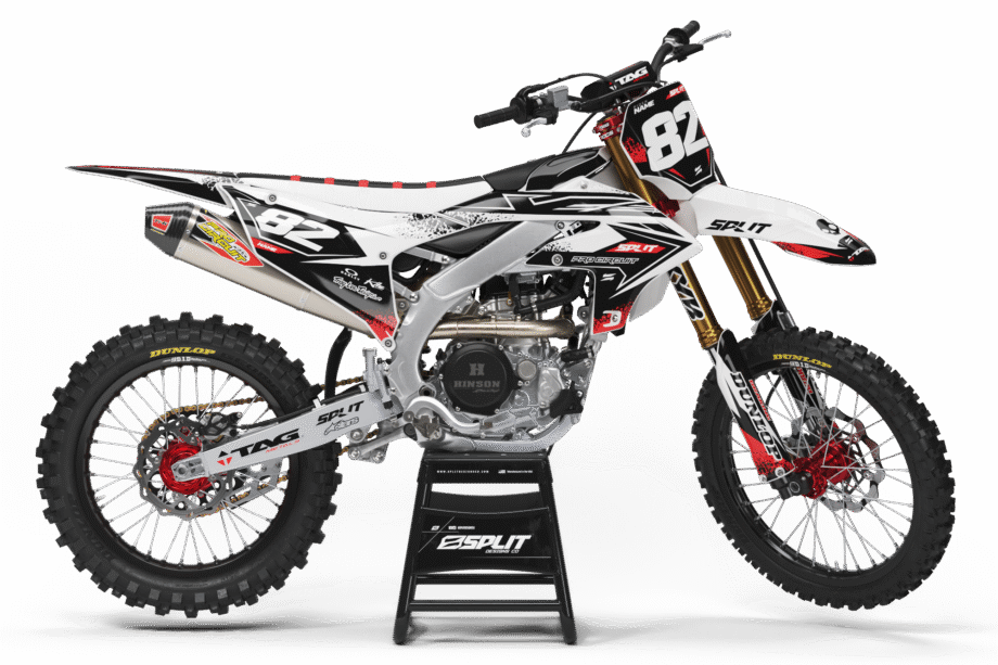 ELECTRODE WHITE Graphics Kit for Yamaha's