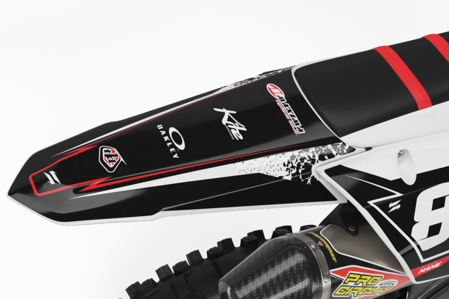 ELECTRODE WHITE Graphics Kit for Yamaha's