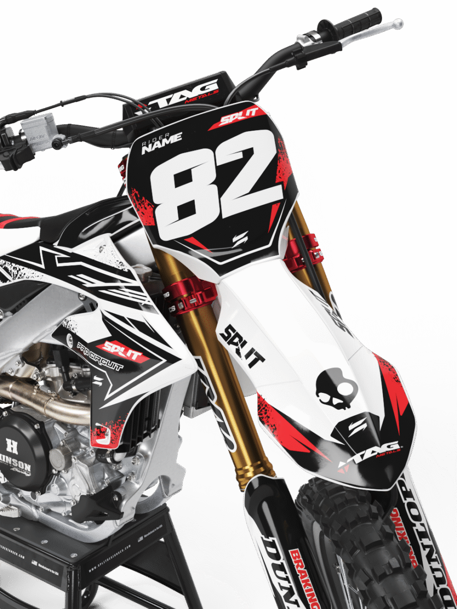ELECTRODE WHITE Graphics Kit for Yamaha's