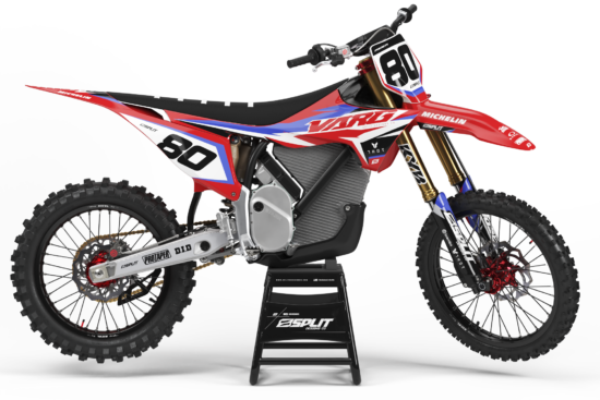 LIGHTNING RED Graphics Kit for Stark Varg