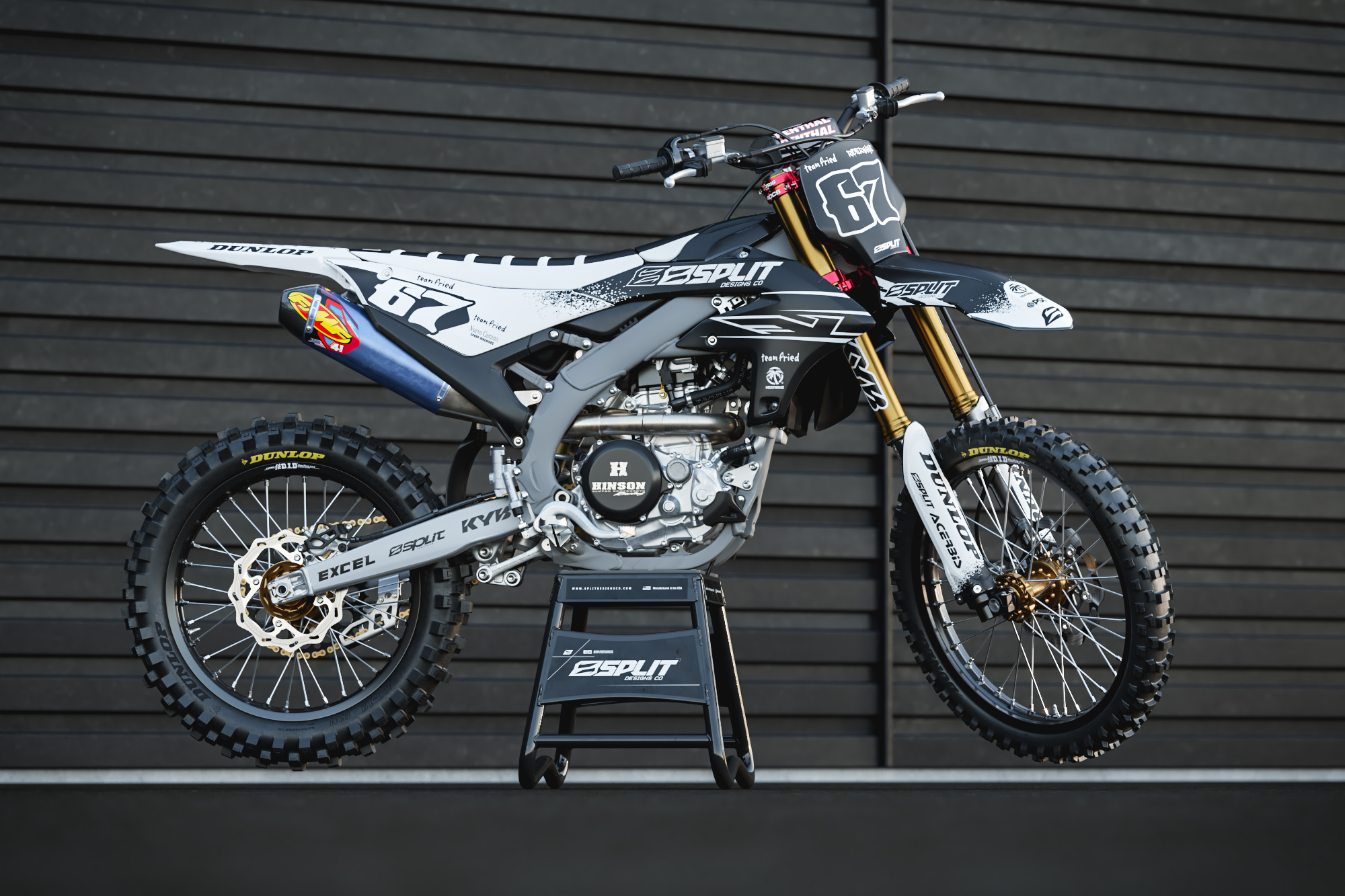 REFLEX STEALTH Graphics Kit for Yamaha's