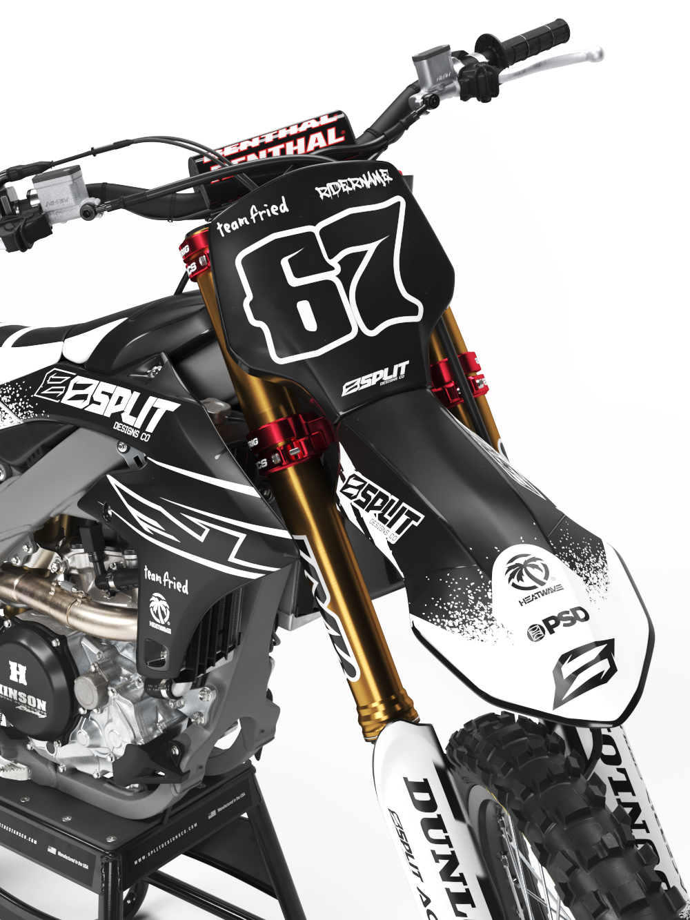 REFLEX STEALTH Graphics Kit for Yamaha's