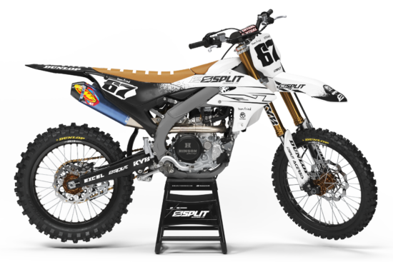 REFLEX WHITE Graphics Kit for Yamaha's